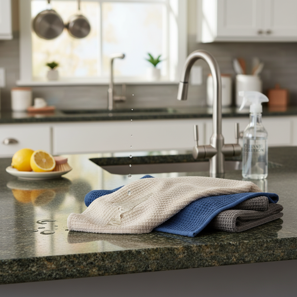 Elevate Your Kitchen: The Best Absorbent Towels for Granite Countertops