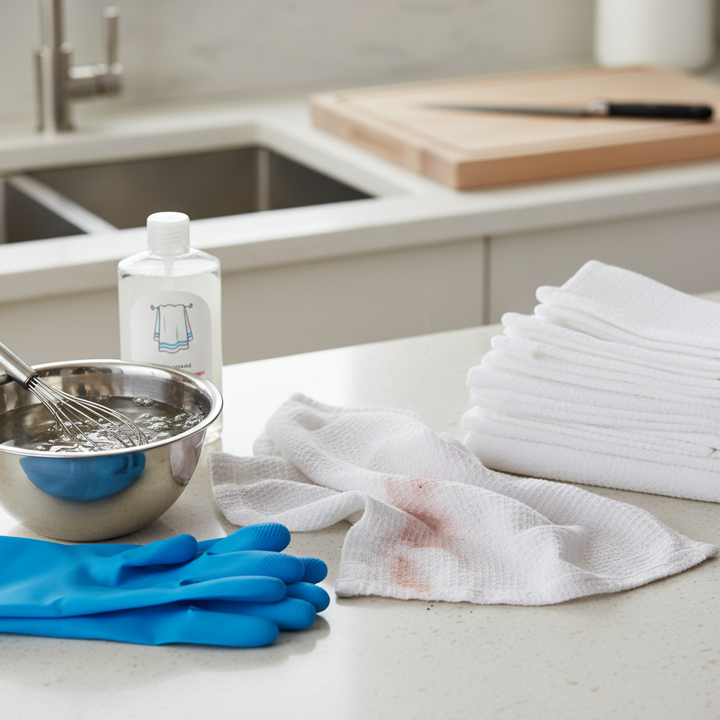 How to Sanitize Kitchen Towels After Raw Meat Mess: A Definitive Guide