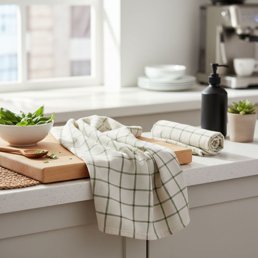 Urban Outfitters Checkered Towel Review: The Trendy Kitchen Essential