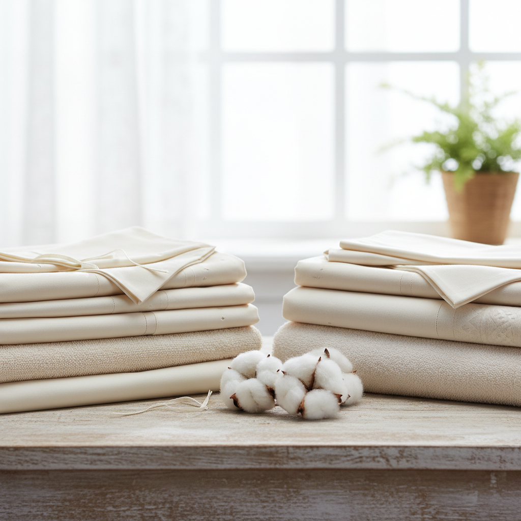 Comparison: Egyptian Cotton vs. Regular Cotton – Unraveling the Best Choice