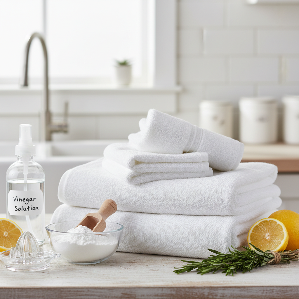 Naturally Disinfect Towels: Bleach-Free Solutions for a Fresher Home
