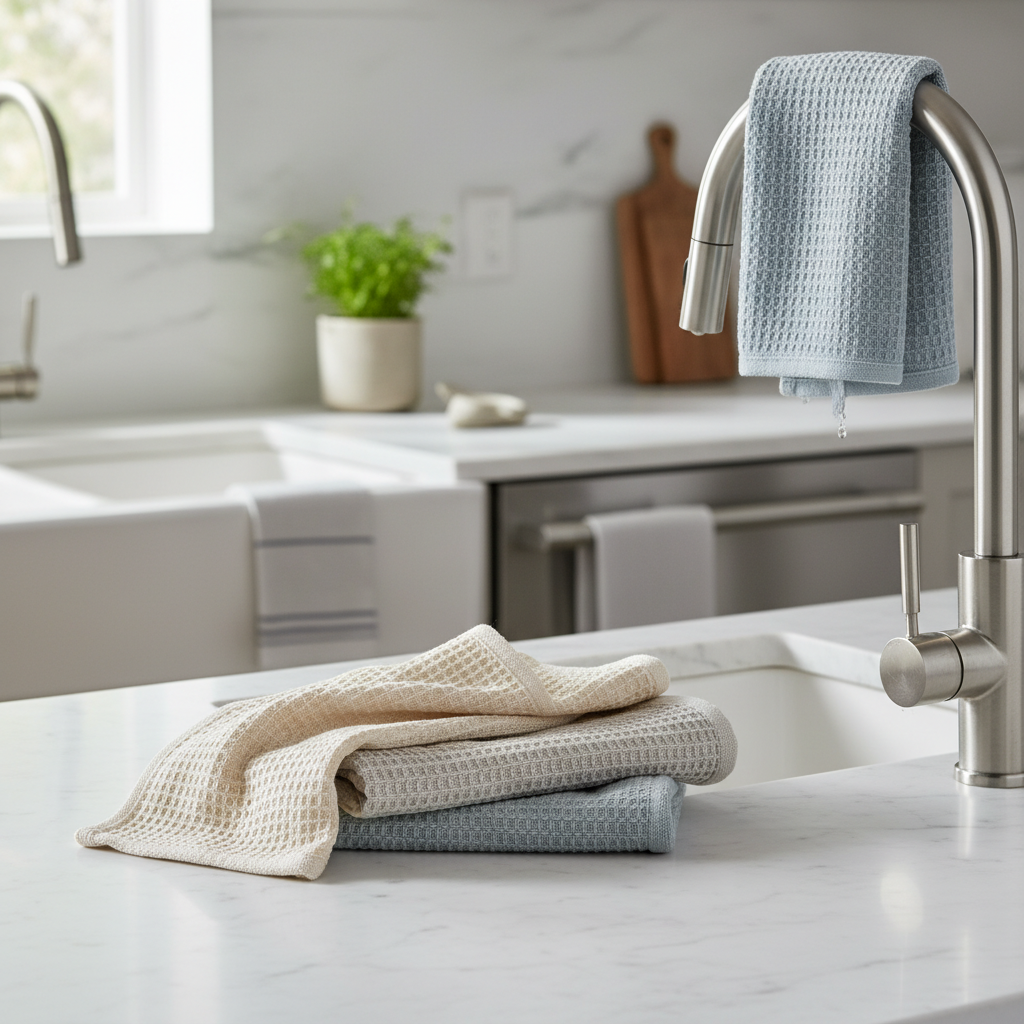 The Ultimate Review: Unveiling the Softness of Brooklinen Waffle Kitchen Towels