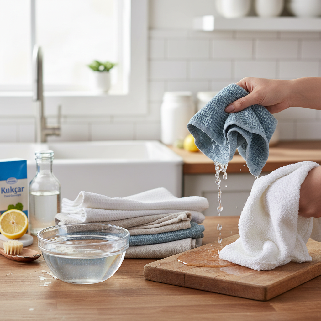 Why Your Kitchen Towels Lose Their Absorbency & How to Restore Them