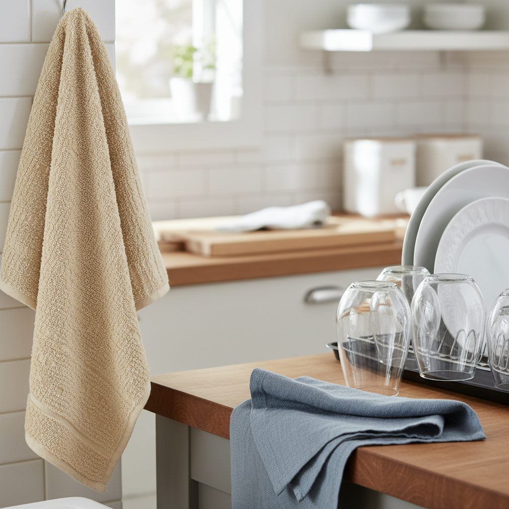 Choosing the Best Kitchen Towels: Hands vs. Dishes