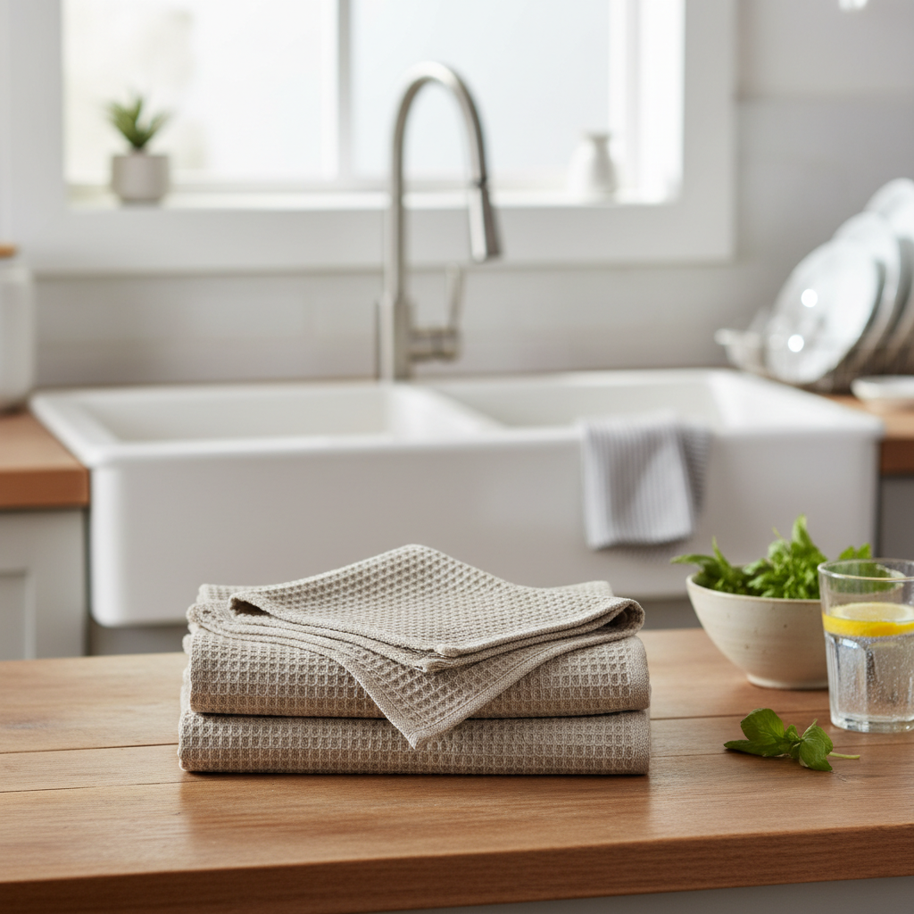 Review: Homaxy Waffle Cotton Towels (Honeycomb) – Your Kitchen’s New Essential