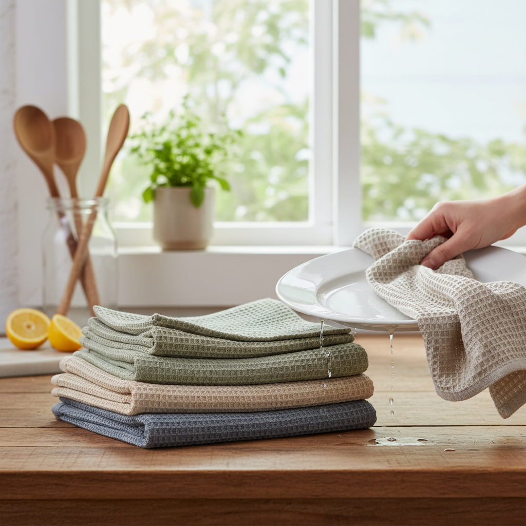 Review: Coyuchi Organic Waffle Kitchen Towels – The Eco-Friendly Choice for a Cleaner Kitchen